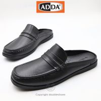 ADDA รองเท้าเปิดส้น วัสดุยาง ลุยน้ำได้ สีดำ รุ่น 15601-M1 ไซส์ 7-10 (40-44)