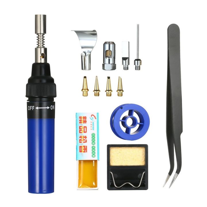 13pcs-13-in-1-soldering-iron-kit-26ml-full-electronics-set-pen-welding-tool-car-repairing-gas-soldering-self-igniting-torch-outd