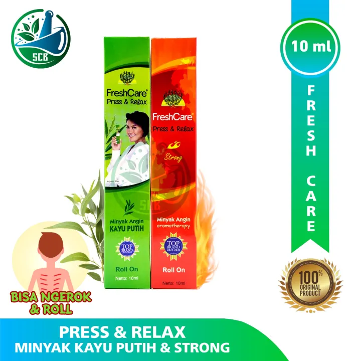 Minyak Angin Fresh Care Press Relax Roll On Fresh Care Kerok Varia Lazada Indonesia