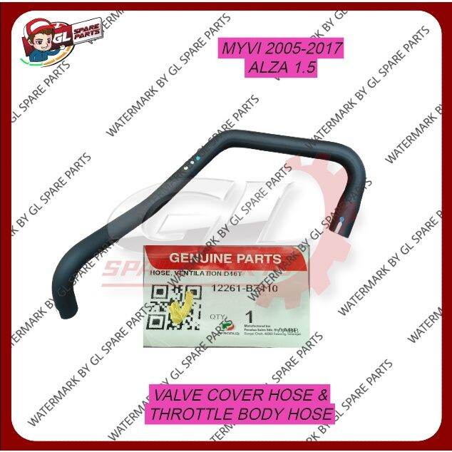 VALVE COVER HOSE & THROTTLE BODY HOSE ORIGINAL PERODUA MYVI 1.3 1.5