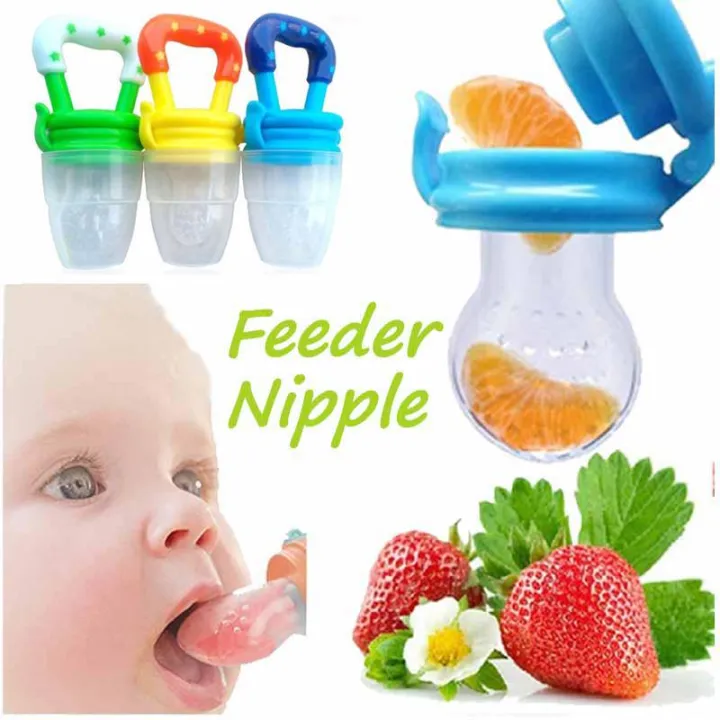 Baby Dummy Pacifier Fresh Food Fruit Feeder Nibbler Weaning Teething