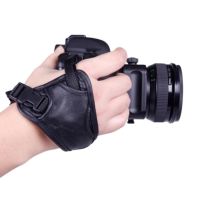 【Selling】กล้องหนังสีดำสายรัดข้อมือนุ่ม/Hand Grip สำหรับ Canon 600D 700D 650D 70D Nikon D5200 D750 D3200 D90 D610 SLR/DSLR ได้รับการจัดอันดับ4.5