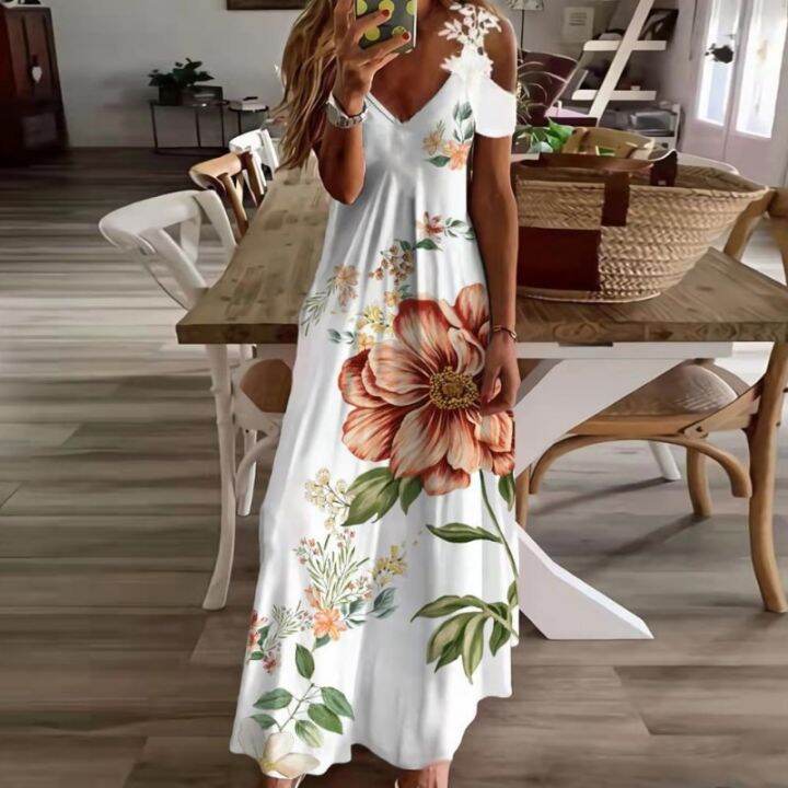 women-floral-print-maxi-dress-boho-lace-sling-hollow-out-a-line-long-dress-ladies-casual-loose-v-neck-beach-party-dress-vestidos