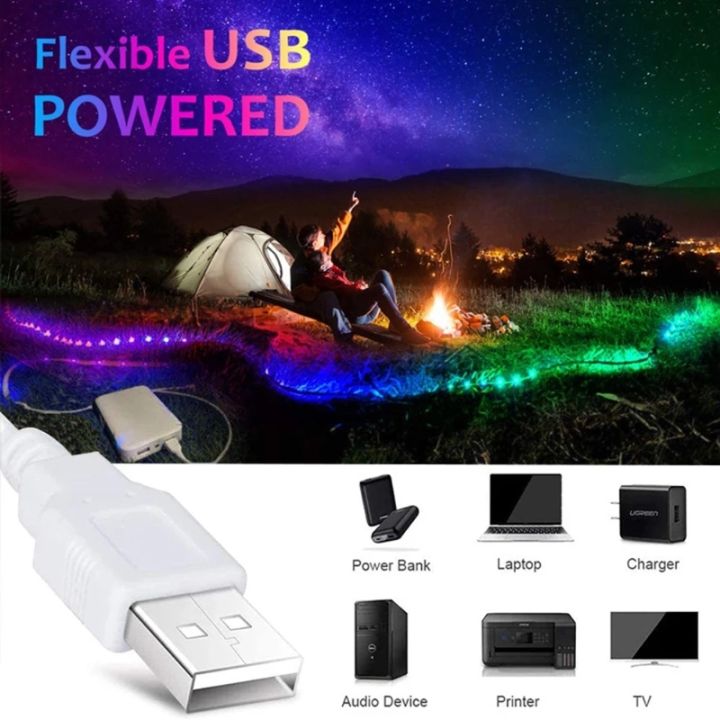 led-strip-light-rgb-2835-usb-5v-bluetooth-5050-diy-smart-flexible-diode-suitable-for-room-kitchen-party-decor-luces-holiday-gift