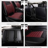 Kalaisike Universal Leather Auto Seat Covers For MG All Models MG7 ZS GS MG5 MG3 MG6 Car Accessories Automobiles Styling