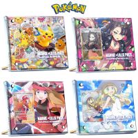 Acg การ์ดป้องกัน Ptcg Pokemon เติมเชื้อเพลิง Lillie Marnie สำหรับ Acerola Pikachu Charizard จอแสดงผลแบบตั้งพื้นขาตั้งไม่รวมการ์ด