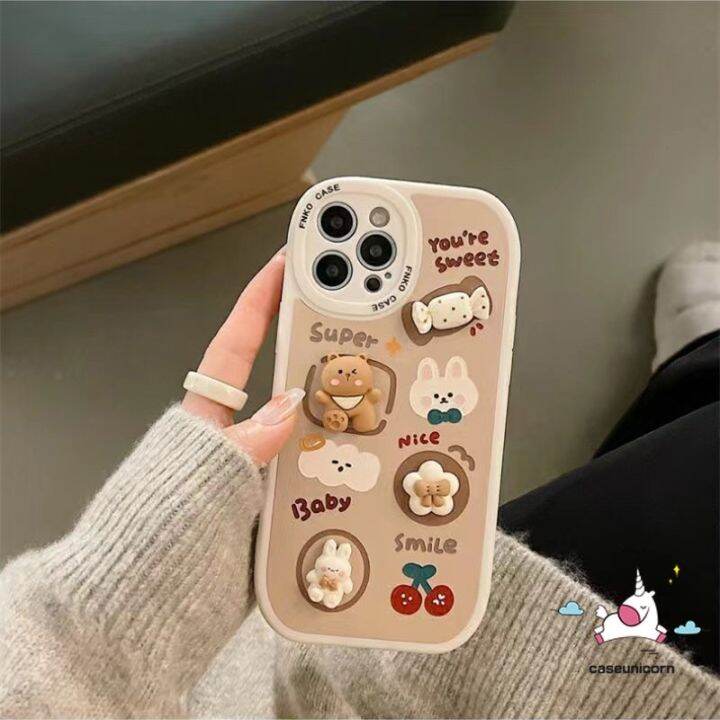 เคสโทรศัพท์มือถือ-แบบนิ่ม-ลายการ์ตูนกระต่าย-กันกระแทก-สําหรับ-iphone-7plus-7-8-xr-12-13-14-max-6-6s-x-xs-2020