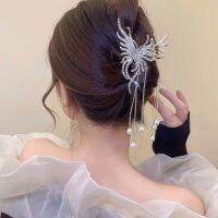 【YF】✾♨♀  Ladies Rhinestones Tassel Hair Korean Clip Styling Accessories