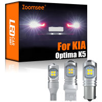 Zoomsee 2Pcs White Reverse LED For KIA For K5 For Optima MK I II III 1 2 3 2000-2019 Canbus Exterior Backup Rear Tail Bulb Light