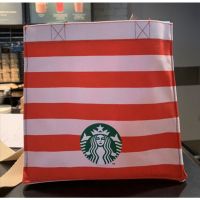 พร้อมส่งที่ไทย Starbucks Bag  กระเป๋าผ้า สตาร์บัคส์ Xmas -​2  50th Anniversary