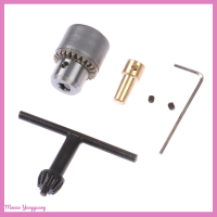 Manao 1ชุด Mini Drill Chuck Micro 0.3-4mm TAPER MOUNTED Drill Chuck และประแจ