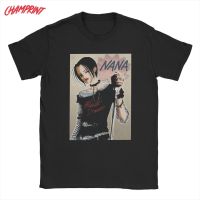 Mens Nana Osaki Manga T Shirts Anime 100 Cotton Clothes Crew Neck Tees Tshirt 100% cotton T-shirt