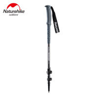 Naturehike ST03อลูมิเนียมอัลลอยด์กลางแจ้ง Climbing Stick ล็อคภายนอก escopic Walking Stick อุปกรณ์ปีนเขา Helper