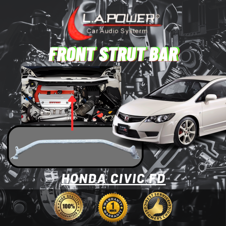HONDA CIVIC FD FRONT STRUT BAR 2 POINT Lazada
