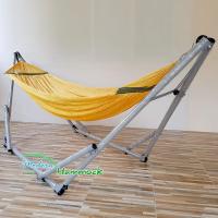 Modern Hammock เปลนอนแบบเปลญวน หรือเปลพับได้ ขนาดพิเศษ รุ่นจัมโบ้ ผ้าเปลสีเหลือง