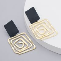 【YF】♂  2021  Fashion Metal Back Earrings Womens Drop Jewelry Accessories