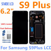 TFT Asal dengan Bingkai untuk G965F G965A Samsung Galaxy S9 PLUS G965U Skrin Sentuh Paparan LCD dengan Tik atau Perhimpuntalian