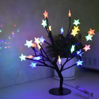 LED Indoor Desktop Fairy Lights 24LEDs USB Powered Holiday Decor Table Lamp for Christmas Wedding Party New Year Home Decoration