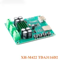 ;[-[; XH-M422 TDA3116D2 Digital Audio Bluetooth-Compatible Amplifier Board Module 2X30w 30W 30W Power Dual Channel Amplifier Module