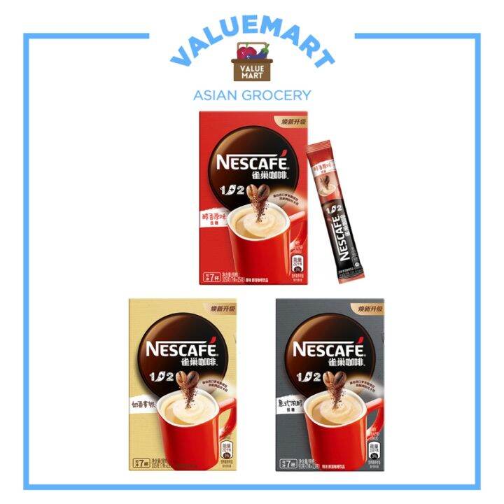 Nescafe 1 2 (Arabica Robusta Combo) Instant 3in1 Coffee Mix (Espresso