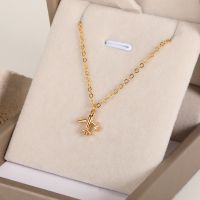 【DT】hot！ Luxury Airplane Necklace Delicate Plane Pendant Choker Fashion Aircraft Clavicle Chain Jewelry Gifts