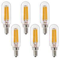 E14 10ชิ้น/ล็อตเรโทรเอดิสัน T25 110V ไส้หลอดไฟแอลอีดี4W 8W LED Luz AC 220V โคมไฟแก้วสไตล์วินเทจคริสตัล Chelier Light