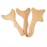 Beech Scraping Board Wooden Guasha Massage Scraper Tool Pressure Therapy For Back Neck Body Meridian Dredge Acupuncture Board