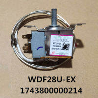 ใหม่สำหรับ Midea ตู้เย็น Thermostat WDF28U-EX 1743800000214 เครื่องทำความเย็น 2 เท้าอุณหภูมิ Controller Probe 64 ซม.-harjea4397887