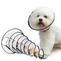 Healing Cat Dogs Health Medical Circle Pet Protective Collar Dog Neck Cone Recovery Cone Collar for Anti-Bite Lick Surgery Wound