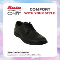 Bata COMFIT MENS Formal รองเท้าลำลองชาย แบบเชือก สีดำ รหัส 8216164 Menformal