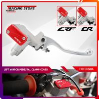 ที่ได้☼กระบอกสูบหลักเบรคหน้า,ชะแลงสำหรับ HONDA XR CR CRF 125 250 F R 125F 400R 150 230 650R 80R 85R 500R 125R พร้อมฝาครอบปั๊ม CNC