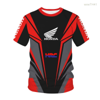 2023 NEW Honda Hrc 3d Racing Printed T-shirt, Fashionable for Men And Women, Suitable for Sports. Size：s-5xl