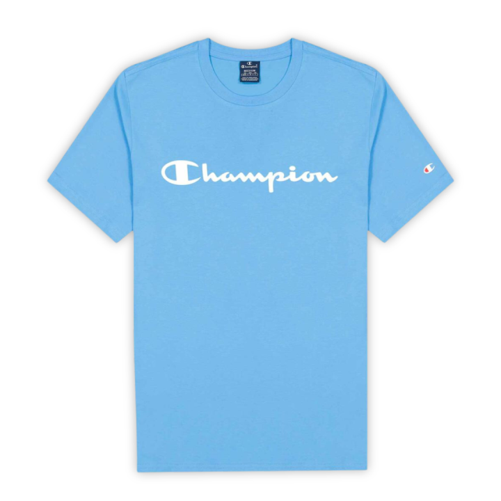 Swiss blue clearance champion crewneck