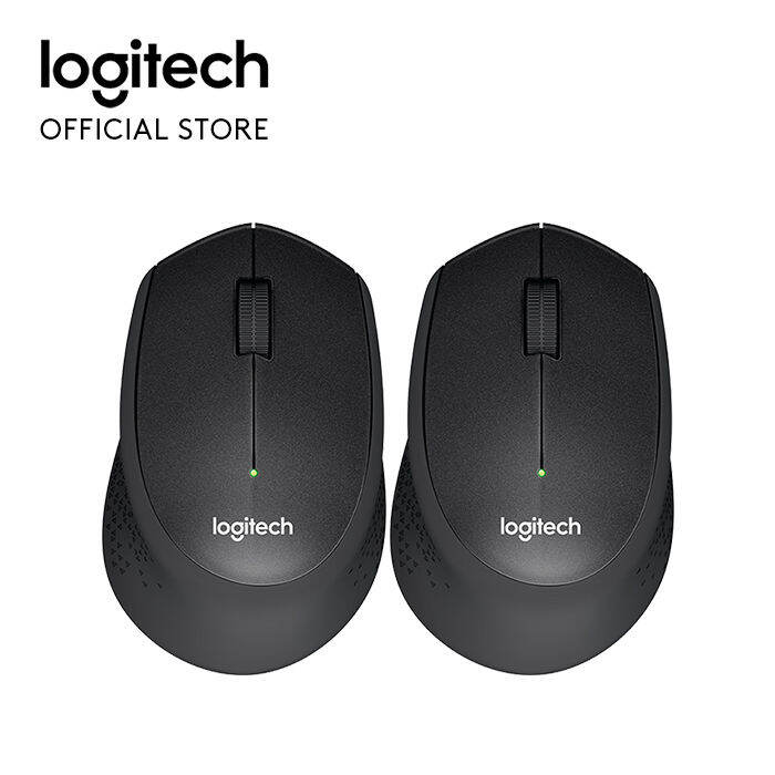 Gaming mouse ♗2 Units Logitech M330 Silent Plus Wireless Mouse, 2.4 GHz
