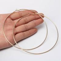 【YP】 8/10mm Large Hoop Earrings Color for Round Big Hoops Ear Rings Jewelry Gifts