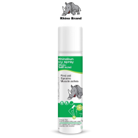 RHINOBUN ICY SPRAY 150ml. ไรโนบัน สเปรย์ ลดอาการปวด บวม เคล็ด ขัดยอก สูตรเย็น 150 มล