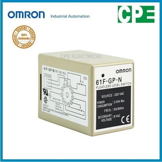 Omron F Gp N Ac Floatless Level Switch Compact Plug In Type