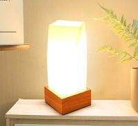 nordic light table lamp small and cute table light E27 for kids room gift lighting wood base glass shade good quality