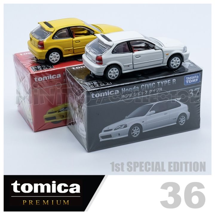 รถเหล็กtomica-ของแท้-tomica-premium-no-37-honda-civic-type-r-บริการเก็บเงินปลายทาง