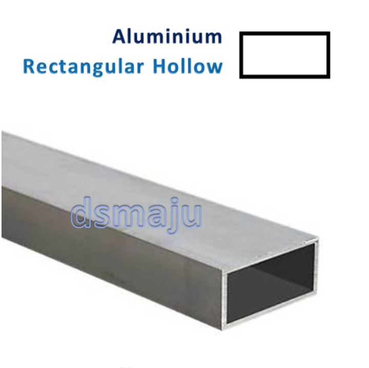 DSMAJU Aluminum Rectangular Hollow Bar NA Aluminium Hollow Bar Aluminum