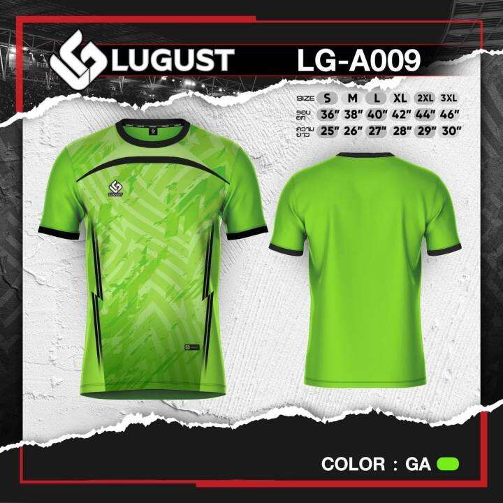 เสื้อกีฬา-สีสวย-เนื้อผ้าดี-ใส่สบาย-ราคาส่ง-lugust-lg-a009