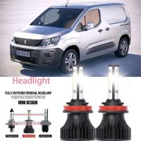 For Peugeot PARTNER 2016-2023 ไฟหน้า LED LAI 40w 6000k แสงสีขาว สําหรับรถยนต์