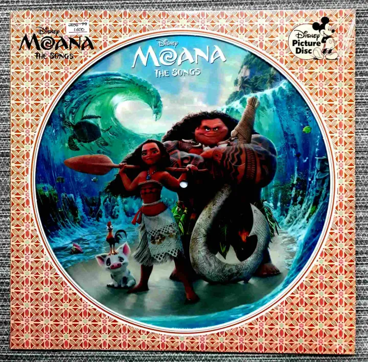 Lin Manuel Miranda Opetaia Foa I And Mark Mancina Moa Na The Songs Vinyl Lp Plaka The Grey