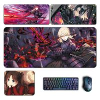 Anime Fat Stay Night Mouse Pad Fat สั่งซื้อขนาดใหญ่ Saber Rin Alter Mouse Pad คอมพิวเตอร์แล็ปท็อปเกม Pad อุปกรณ์เกม Table Pad