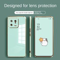 Xiaomi เคสโทรศัพท์นิ่ม13 Pro Mi 12 13 Lite 12T Pro หรูหราขอบตรงเคสใส่โทรศัพท์กันกระแทกรวมทั้งหมด