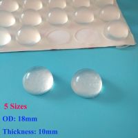 18-200pcs Adhesive Silicone Bumpers Furniture Cabinet Door Silicone Rubber Feet Pad Shock Absorber Anti-Slip Cushion Pads