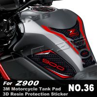 For Kawasaki Z900 z 900 2017-2023 3M Motorcycle Fuel Tank Pad Sticker 3D Oil Gas Cover Protection Decals Accessories Waterproof