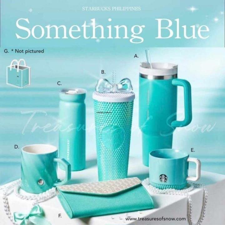 Cups For Coffee Starbucks Coffee Cup Starbuck Starbucks Something Blue Tiffany Blue Bling 5806