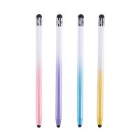 For iPhone iPad for Tablet Android Phone Silicone Stylus Pen Double Head Touch Screen Pen Pencil Anti Slip For Android Phone Pens