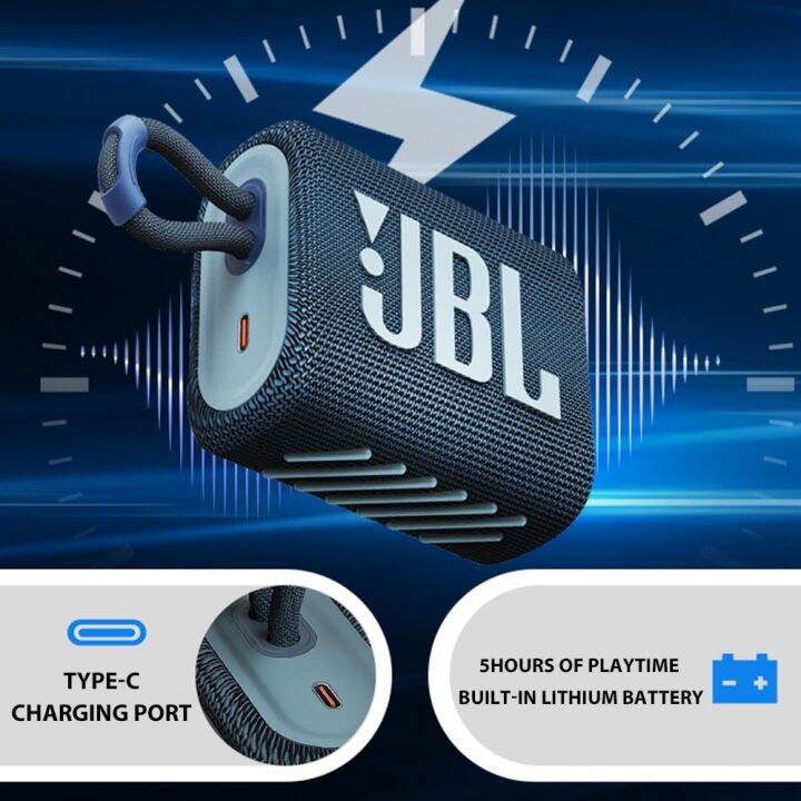 jbl-go-3-ลำโพงบลูทูธ-กันน้ำ-เสียงดี-ขนาดเล็กพกพาสะดวก-bluetooth-speaker